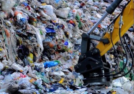Plastic waste