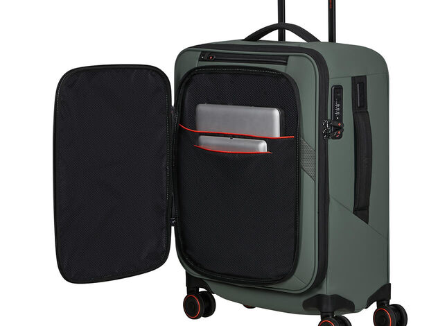 Etutaskusta saat nopeasti tavarat esille