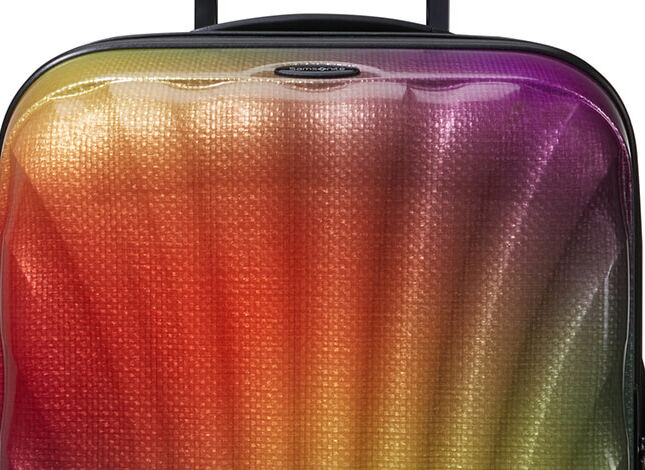 Ikoninen Samsonite suunnittelu