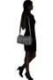 Samsonite Karissa Evo Shoulder Bag Multi Pkt  Gunmetal Green Samsonite Karissa Evo Shoulder Bag Multi Pkt  Gunmetal Green