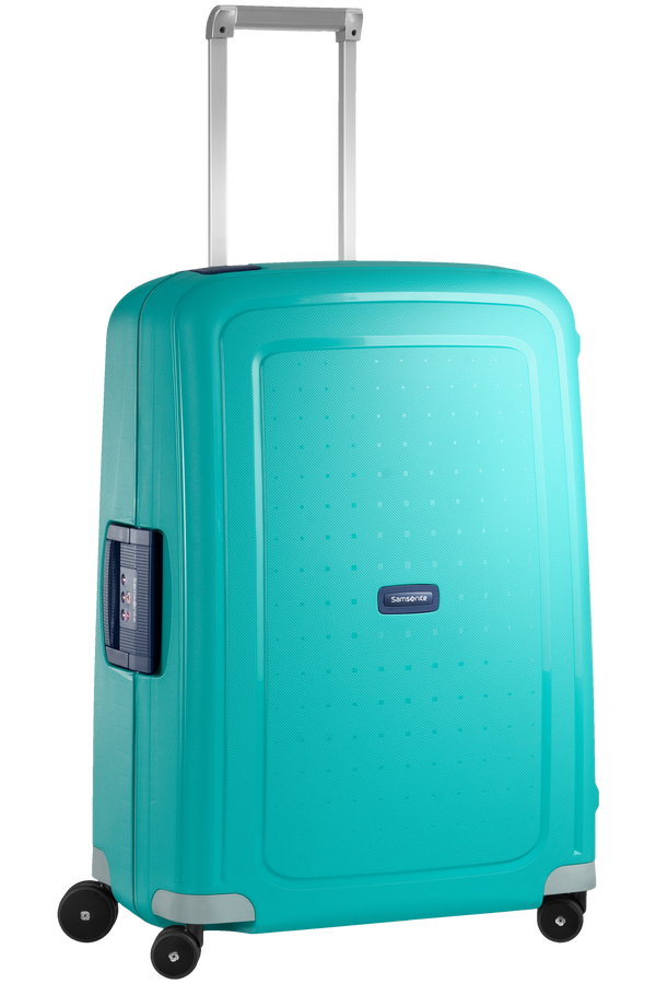 Samsonite S'Cure Spinner 69cm Aqua Blue/Dark Blue Samsonite S'Cure Spinner 69cm Aqua Blue/Dark Blue