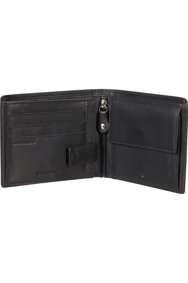 Samsonite Attack 2 Slg 037 - B 9CC+2HFL+ZIP+2C  Black