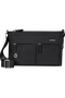 Samsonite Move 5.0 Horiz. Shoulder Bag + Flap  Black Samsonite Move 5.0 Horiz. Shoulder Bag + Flap  Black
