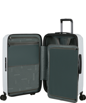 2Wander Nelipy&ouml;r&auml;inen laajennettava matkalaukku 69cm 69 x 45 x 28/31 cm | 3.4 kg | Samsonite 2Wander Spinner Expandable 69cm  Metallic Stone