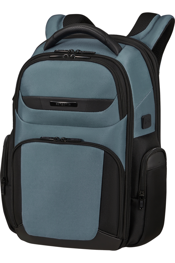 Samsonite Pro-DLX 6 Backpack 3 Volume Expandable 15.6'  Dusty Blue