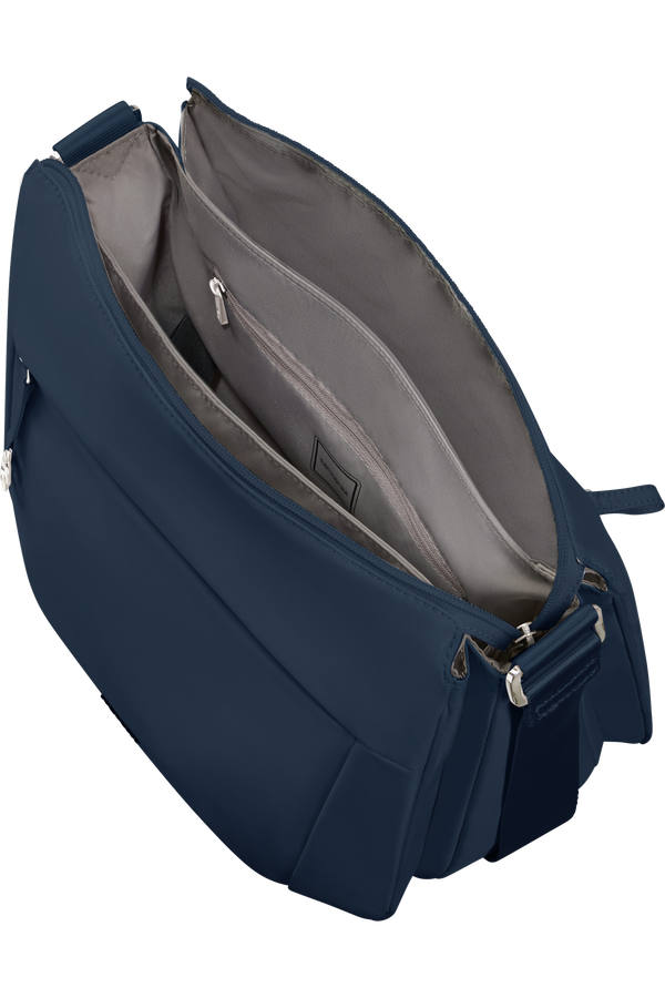 Samsonite Move 5.0 Hobo Bag Round 3 Comp.  Dark Blue
