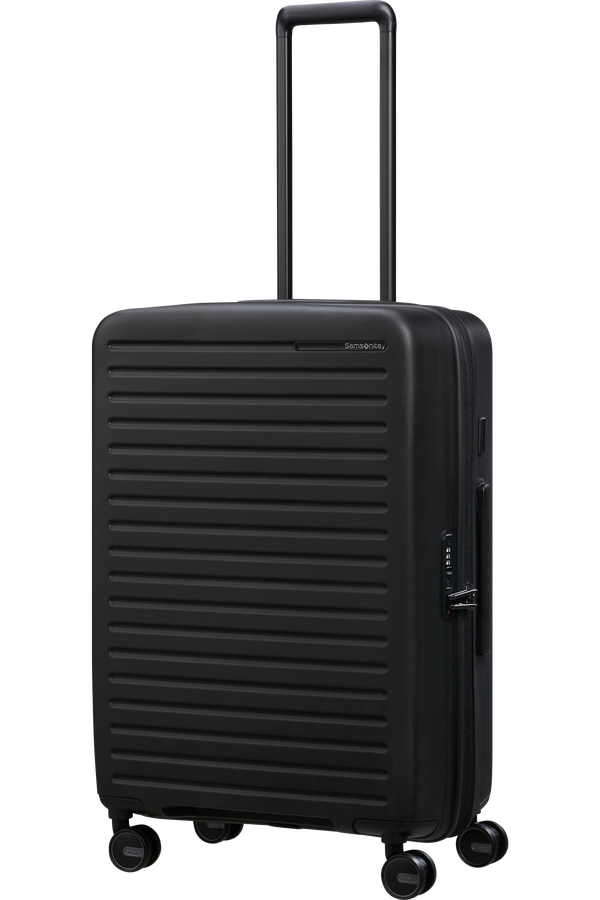 Samsonite Restackd Spinner Expandable 68cm  Black