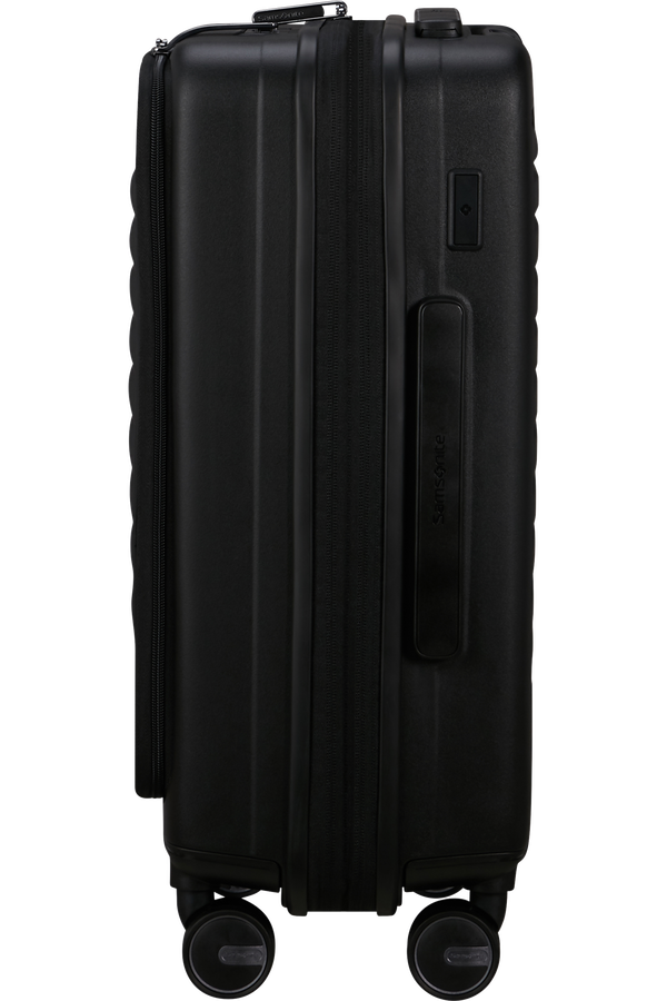 Samsonite Restackd Spinner Expandable Easy Access 55cm  Black