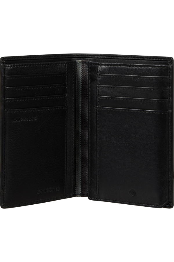 Samsonite Flagged Slg 145 - W 14CC+W+2C  Black Samsonite Flagged Slg 145 - W 14CC+W+2C  Black