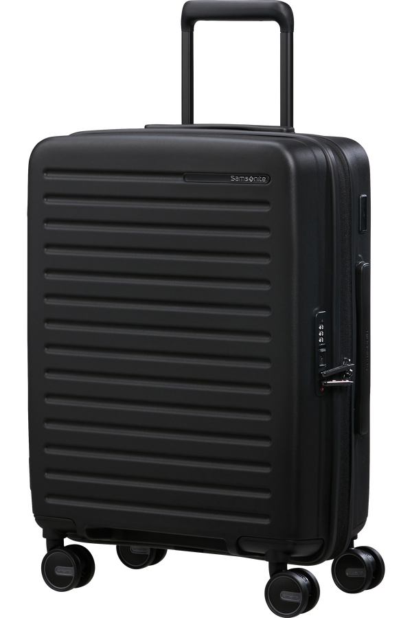 Samsonite Restackd Spinner Expandable 55cm  Black