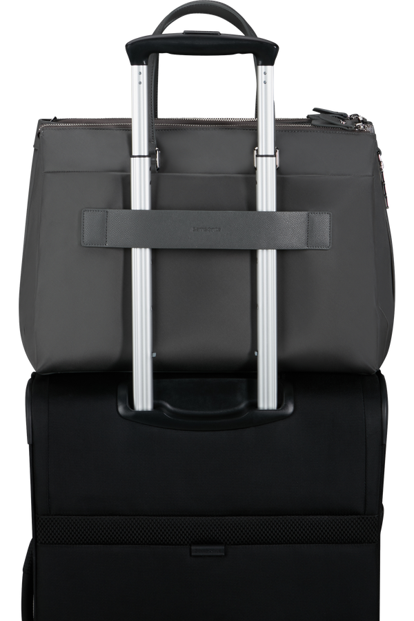 Samsonite Karissa Evo Org. Tote 14.1' 3 Comp  Gunmetal Green