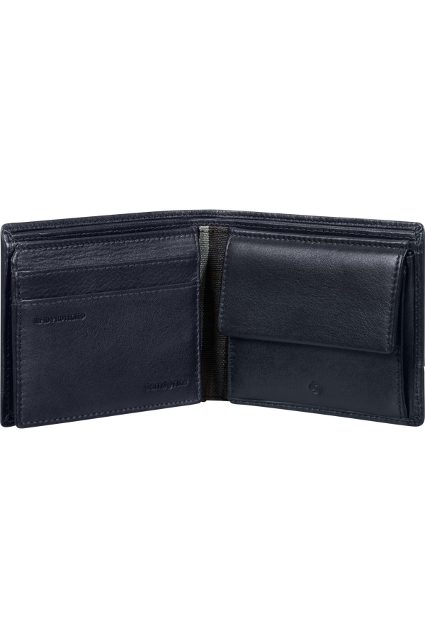 Samsonite Flagged Slg 046 - B 6CC+VFL+2C+C  Oxford Blue