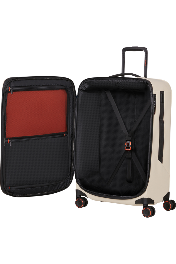 Samsonite Glazed Spinner Expandable 67cm  Sandstone