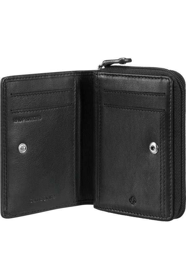 Samsonite Attack 2 Slg 739 - 8CC + 2 GUSS ZIP  Black