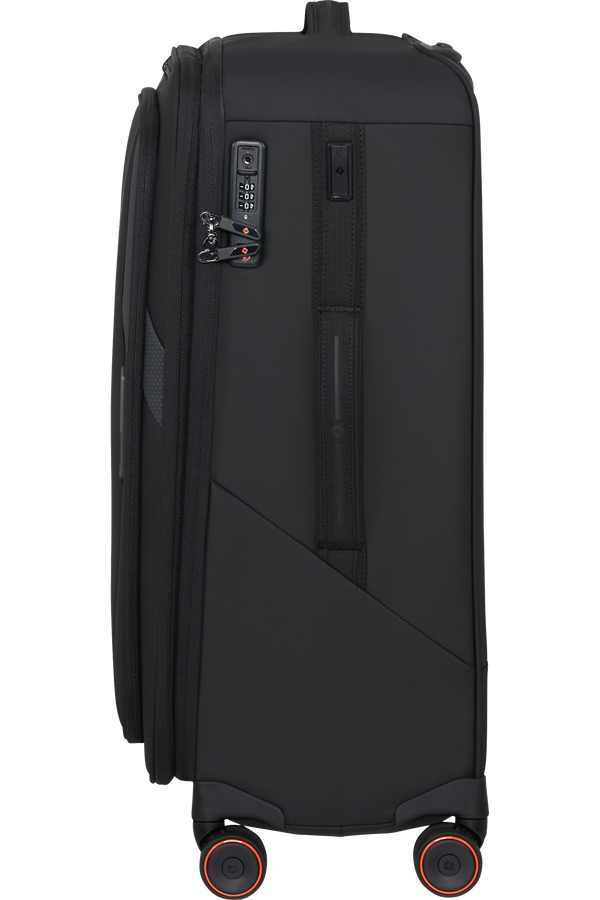 Samsonite Glazed Spinner Expandable 67cm  Black