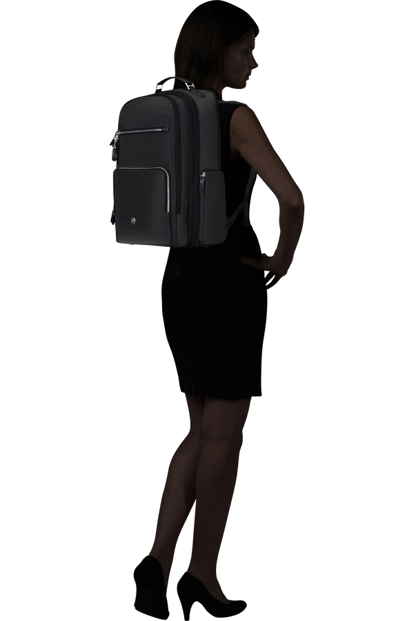 Samsonite Karissa Evo BP Underseater Backpack 15.6' EXP  Black Samsonite Karissa Evo BP Underseater Backpack 15.6' EXP  Black