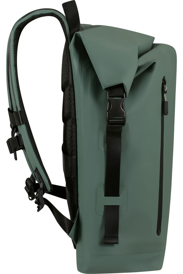 Samsonite Coatify Biz IPX4 Rolltop Backpack 15.6'  Green