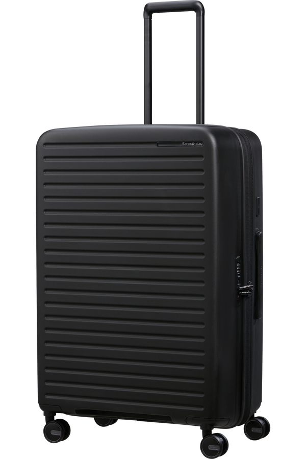 Samsonite Restackd Spinner Expandable 75cm  Black