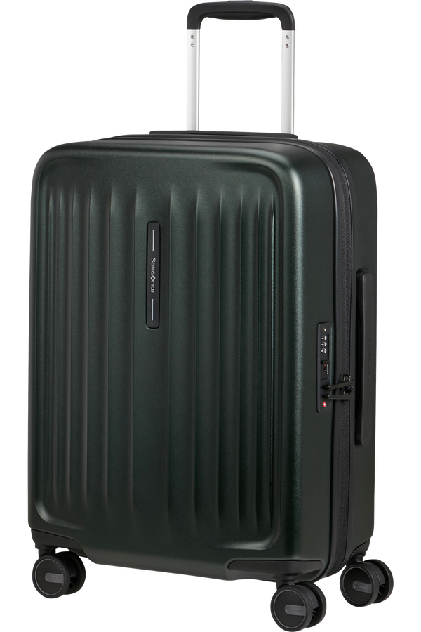 Samsonite Fyrm Spinner Expandable 55cm  Deep Green