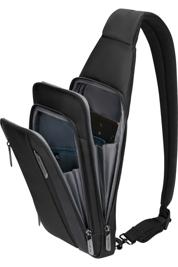 Samsonite Spectrolite 4.0 Sacks Slingbag  Black Samsonite Spectrolite 4.0 Sacks Slingbag  Black