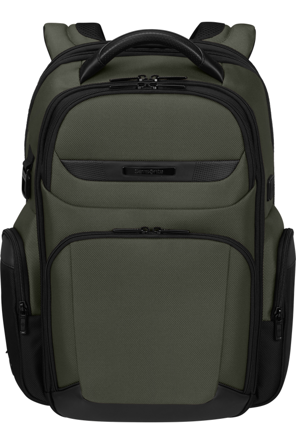 Samsonite Pro-Dlx 6 Backpack 3 Volume Expandable 15.6'  Green