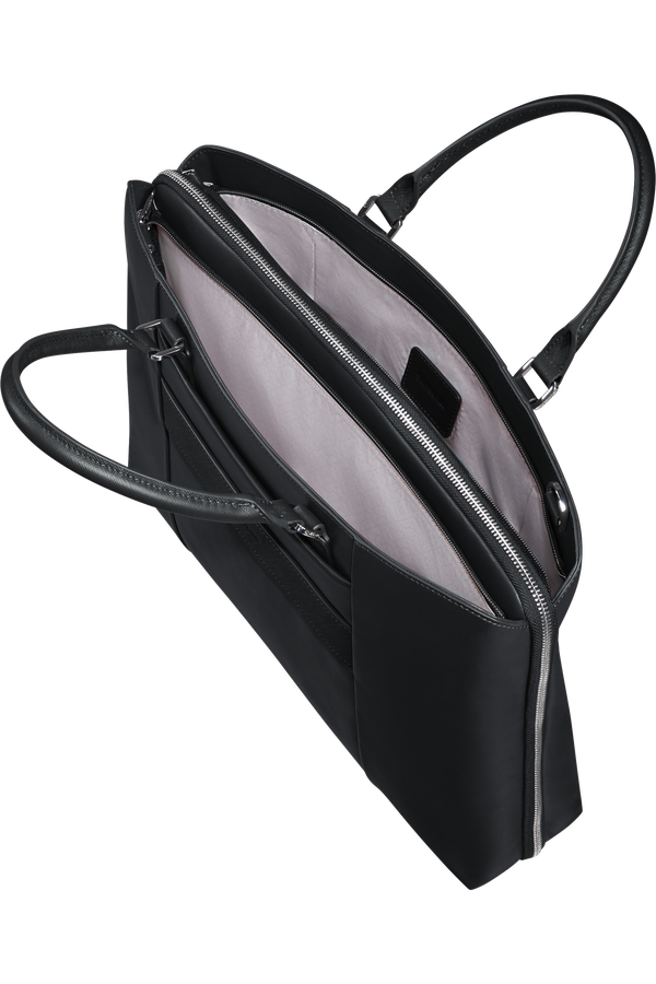 Image Biz Leather Tietokonelaukku 15.6" | Samsonite Image Biz Leather Briefcase 15.6'  Black