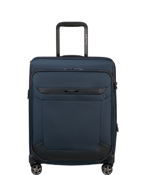 Pro-DLX 6 Nelipy&ouml;r&auml;inen laajennettava matkalaukku 55cm 55 x 40 x 23/28 cm | 3.2 kg | Samsonite Pro-DLX 6 Spinner Expandable 55cm  Blue