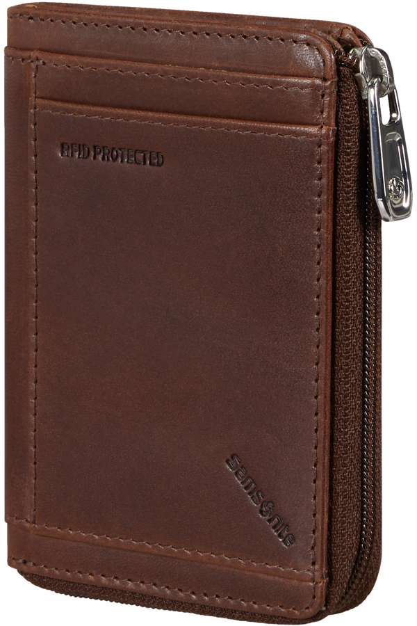 Samsonite Veggy Slg 722 - 8CC H S+ 2 GUSS ZIP  Dark Brown