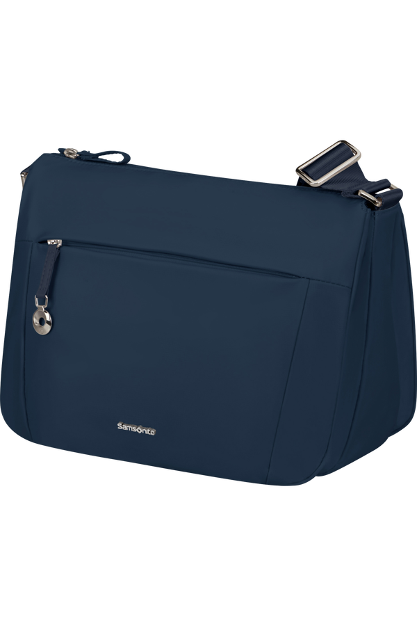 Samsonite Move 5.0 Hobo Bag Round 3 Comp.  Dark Blue Samsonite Move 5.0 Hobo Bag Round 3 Comp.  Dark Blue