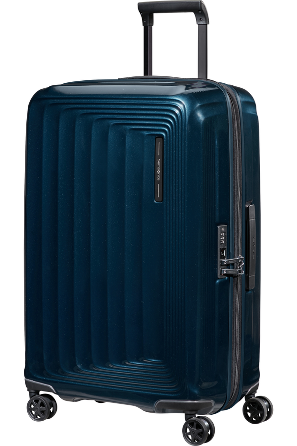 Samsonite Nuon Spinner Expandable 69cm  Metallic Dark Blue
