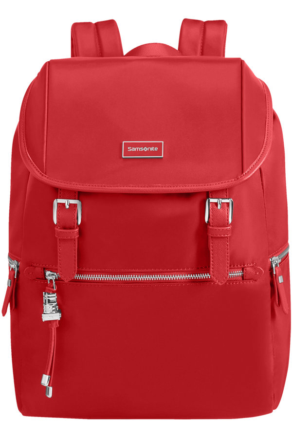Samsonite Karissa Biz Backpack +Flap  14.1inch Formula Red