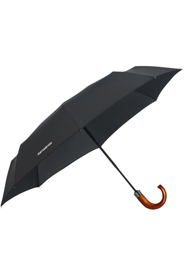 Samsonite Wood Classic S 3 Sect. Auto O/C Crook  Black