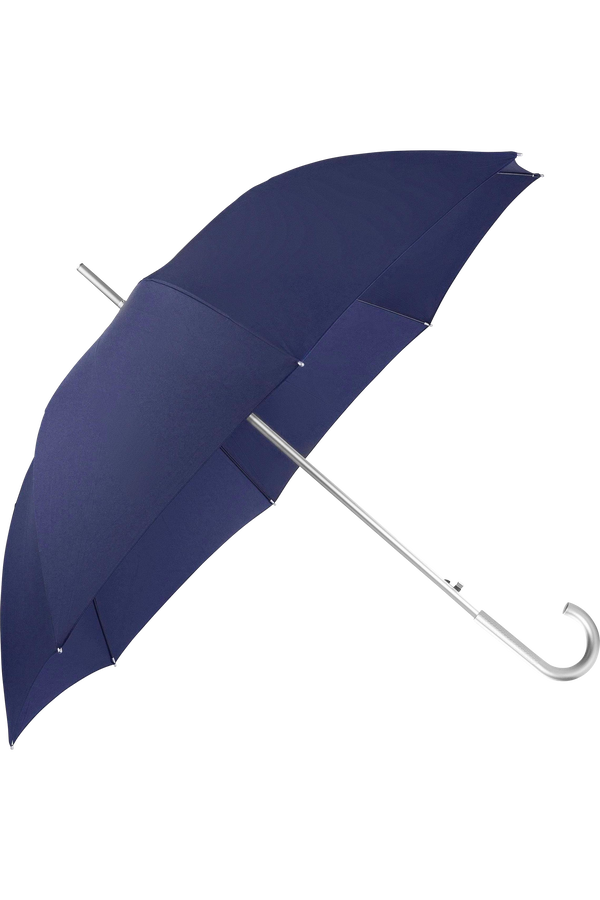 Samsonite Alu Drop S Stick Man Auto Open  INDIGO BLUE