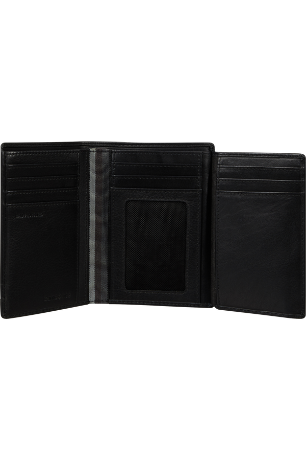 Samsonite Flagged Slg 145 - W 14CC+W+2C  Black Samsonite Flagged Slg 145 - W 14CC+W+2C  Black