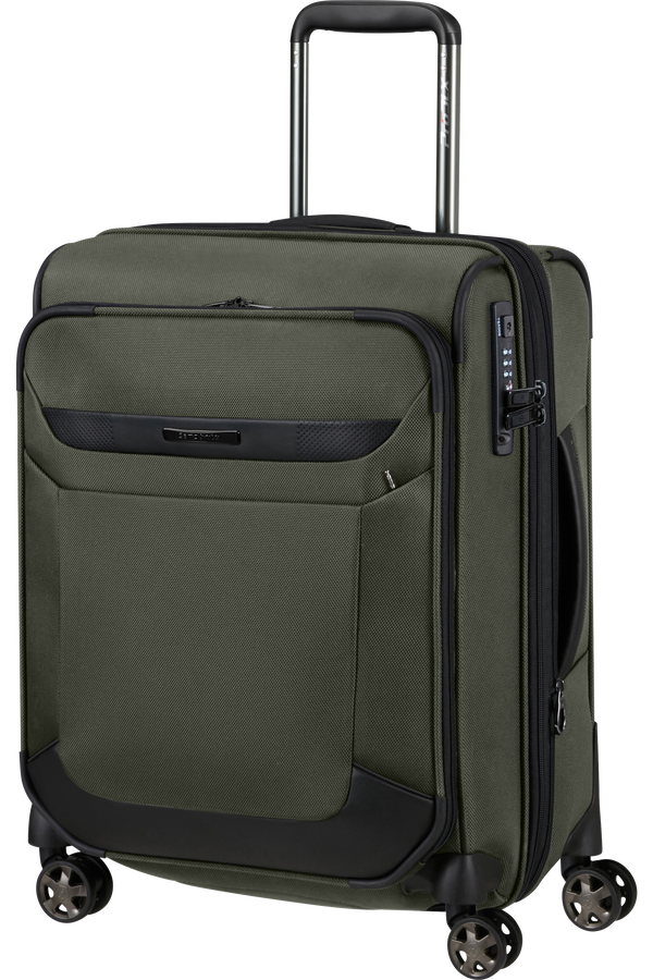 Samsonite Pro-DLX 6 Spinner Expandable 55cm  Green