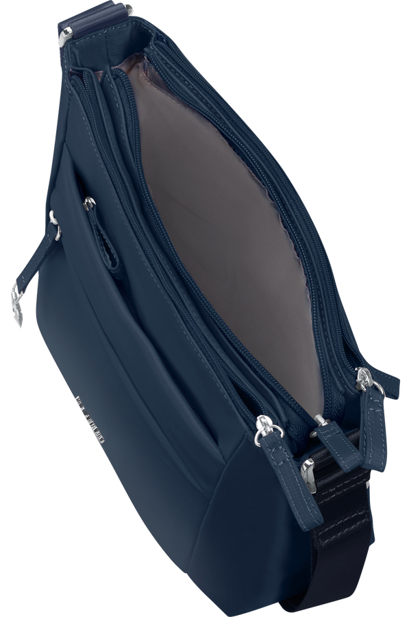 Samsonite Move 5.0 H. Shoulder Bag S 3 Zip  Dark Blue Samsonite Move 5.0 H. Shoulder Bag S 3 Zip  Dark Blue