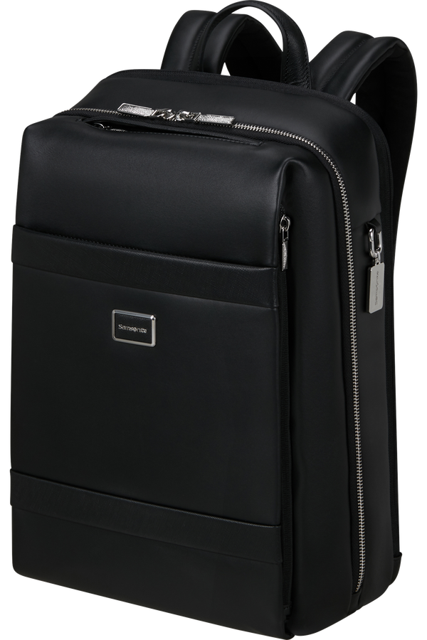 Image Biz Leather Reppu 14.1" | Samsonite Image Biz Leather Backpack 14.1'  Black
