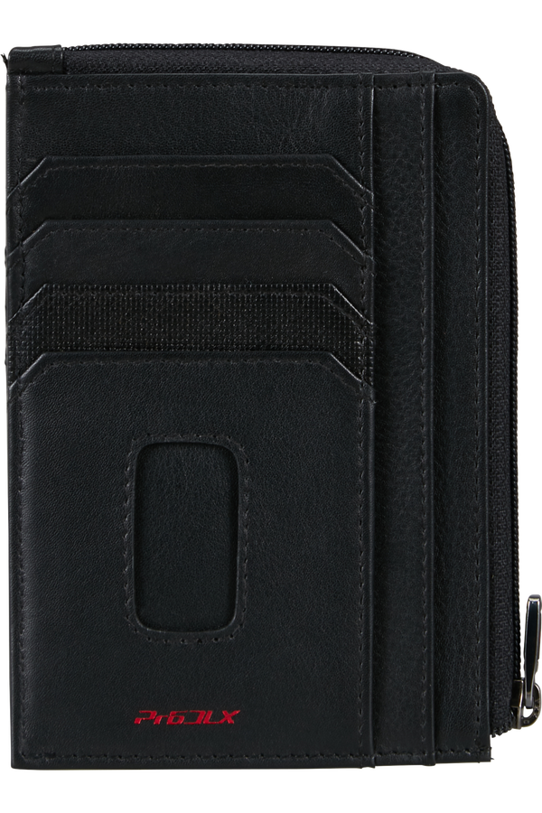 Samsonite Pro-Dlx 6 Slg 727-ALL IN ONE WALLET ZIP  Black Samsonite Pro-Dlx 6 Slg 727-ALL IN ONE WALLET ZIP  Black
