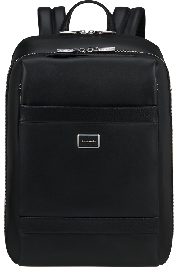 Image Biz Leather Reppu 14.1" | Samsonite Image Biz Leather Backpack 14.1'  Black