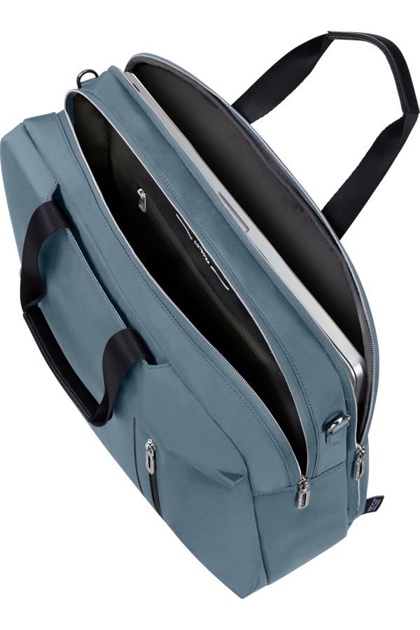 Samsonite Ongoing Bailhandle 15.6' 2 Compartments  Petrol Grey Samsonite Ongoing Bailhandle 15.6' 2 Compartments  Petrol Grey