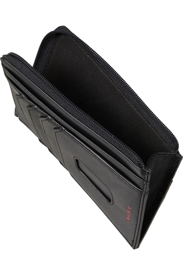 Samsonite Pro-Dlx 6 Slg 727-ALL IN ONE WALLET ZIP  Black Samsonite Pro-Dlx 6 Slg 727-ALL IN ONE WALLET ZIP  Black