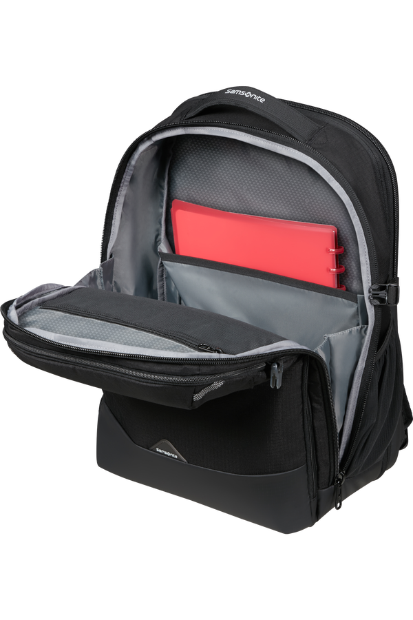 Samsonite Roadseeker Laptop Backpack Expandable L  Deep Black Samsonite Roadseeker Laptop Backpack Expandable L  Deep Black