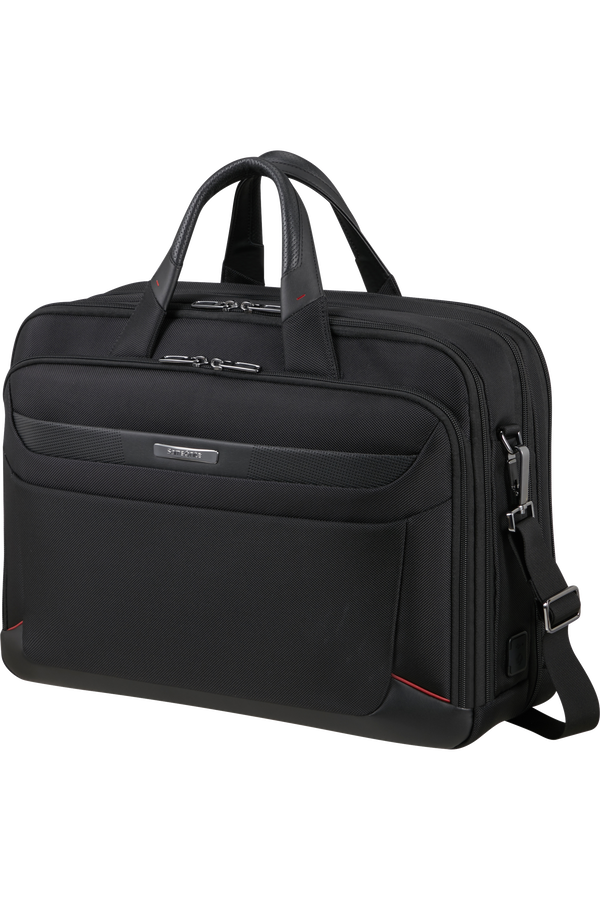 Samsonite Pro-Dlx 6 Bailhandle Expandable 17.3'  Black Samsonite Pro-Dlx 6 Bailhandle Expandable 17.3'  Black