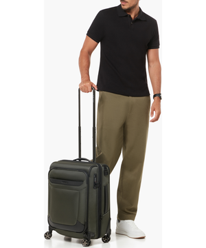 Pro-DLX 6 Nelipy&ouml;r&auml;inen laajennettava matkalaukku 55cm 55 x 40 x 23/28 cm | 3.2 kg