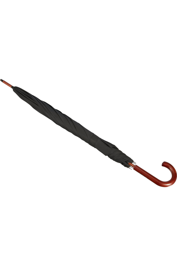 Samsonite Wood Classic S Stick Man Auto Open  Black Samsonite Wood Classic S Stick Man Auto Open  Black