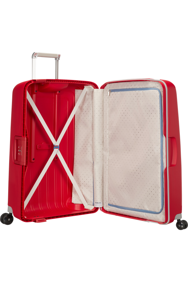Samsonite S'Cure Spinner 75cm Crimson Red