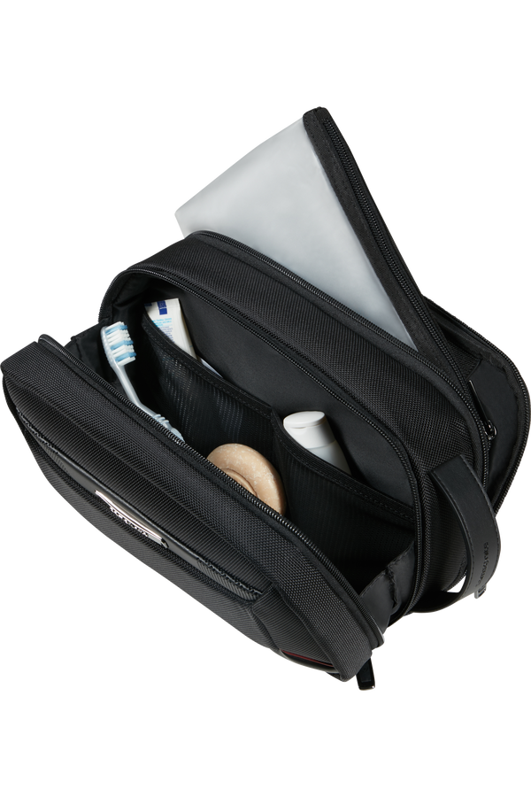 Samsonite Pro-DLX 6 Toilet Pouch  Black Samsonite Pro-DLX 6 Toilet Pouch  Black