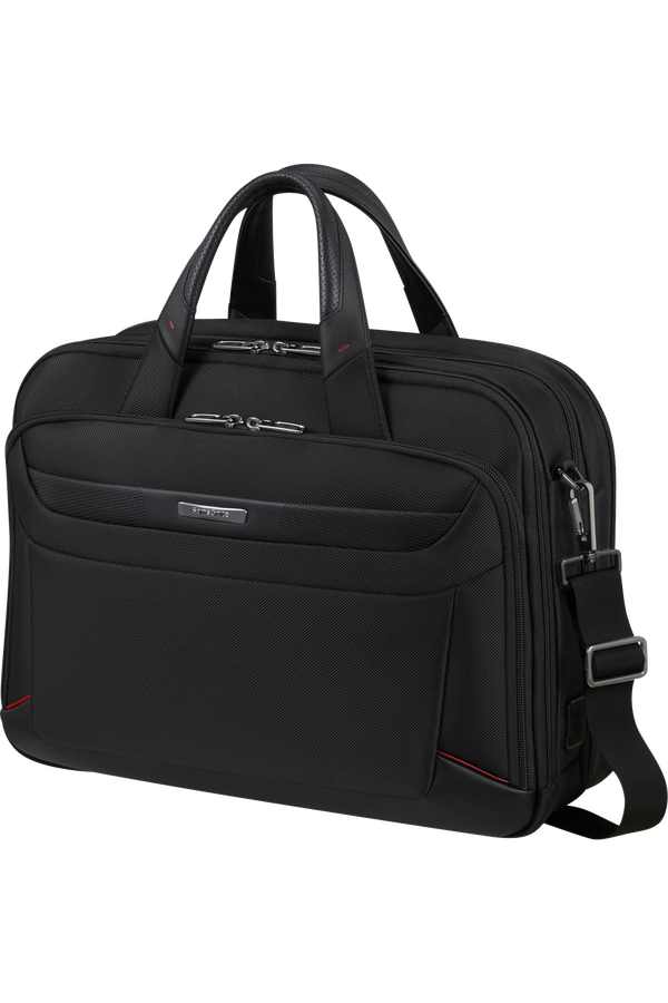 Samsonite Pro-Dlx 6 Bailhandle Expandable 15.6'  Black