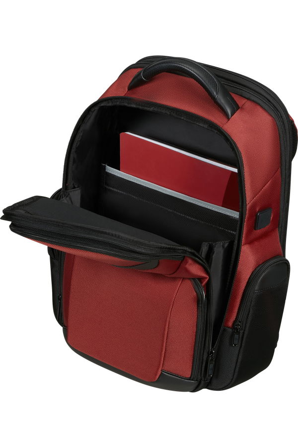 Samsonite Pro-Dlx 6 Backpack 3 Volume Expandable 15.6'  Red