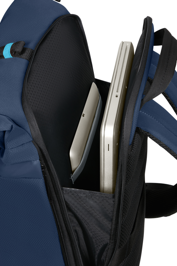 Samsonite Moderny Rolltop Backpack 15.6  Blue